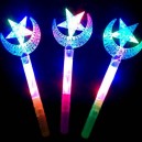 B&acirc;ton lumineux Led 40cm  "Croissant d'&eacute;toile"